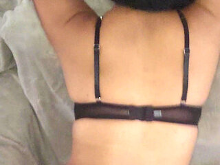 Vanessinha Surprised Me with Lingerie That Left Her Ass a Peach