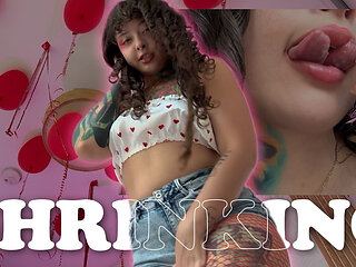 The Pretty Girl From College Has a Strange Fantasy. Shrinking Fetish.