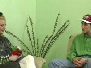 Shy Girl Takes Him Carefully in Her Mouth