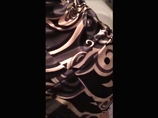 392 (02) - Dressed in corset, stockings, garters, hat and accessories ..