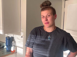 Tomboy and the delivery guy