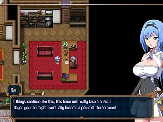 Encontrando um velho que vai ajudar a protagonista se ela vestir um biqu&iacute_ni - Nightmare Knight - Parte 10 - [Good Route]