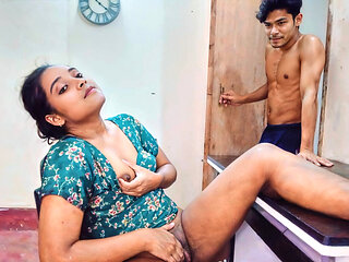 MY Hot Dever caught Me when im Masturbating fully nacked in my room