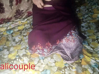 Nepali Wife Fingering Her Wet Pussy and Dirty Talk - Homemade Desi Masturbation HD