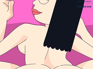 Hayleys Big Tits Bounce in Hentai Zzz Anal Fuck