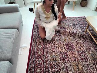 Arab wife gets fucked by a big black cock