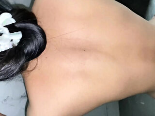 Desi Girlfriend Bathroom Fuck and Pee Fun with Desifilmy45