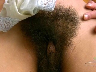 Aileena loves panties and the way they feel over her big dark muff by ATK Hairy: Porn