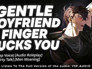 Deep Voice Dom Gently Fucks You In Bed with Praising - Audio Porn - Men Moaning