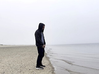 Peeing by the Beach