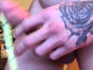 Straight amateurs give handjobs in gay fraternity