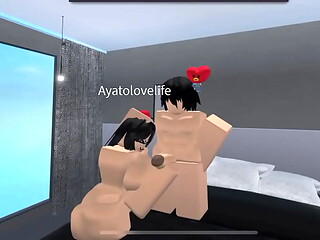 Fucking my roblox girlfriend for a while