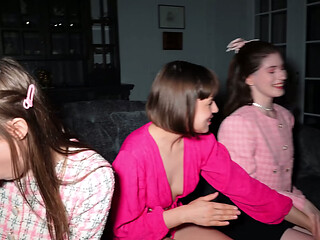 Sex dolls. Barbie orgy. (Part 1)