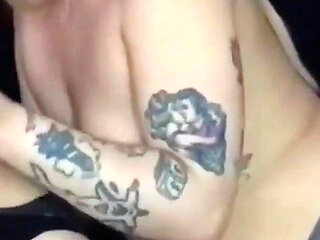 Bastet - Big Booty Tattooed Goth MILF Twerking, Pussy Masturbating, Ass Spreading Before Sucking Dick