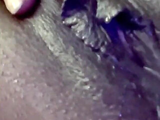 In the Bath Rubbing Spreading My Big Pussy