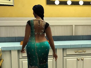 Aunty Pushpa - Episode 2 - Married Busty Indian Aunty H...