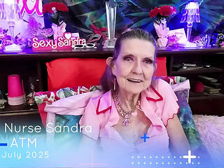 Summer 2025 Hot Anal with Sexy Sandra and Sir Christopher - Hardcore GILF Granny Moaning