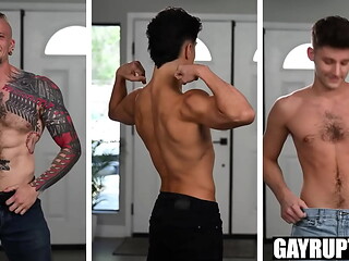 Hollywood Audition Goes WILD Peter Hooke, Dex Devall, Alfonso Osnaya