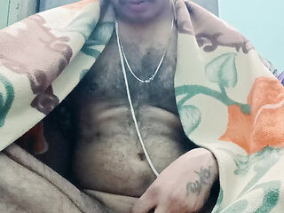 Enjoy morning bath and excercise with stepdaddy nude position