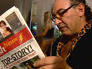 Blonde MILF Winnie Takes Huge Cock in Mouth and Pussy - Roberto Malone Fucks Granny Deep