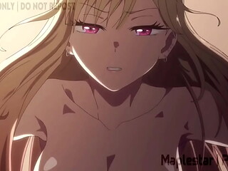 Kitagawa bebe esperma e transa com camisinha hentai