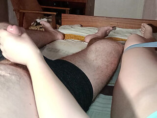 Family Therapy, Jerking off in My Husband's Bed