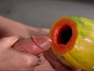 Asian Twink Breeds a Juicy Papaya &ndash_ Homemade Fleshlight Fuck