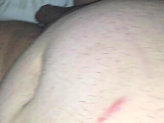 Step mom interracial handjob indian step son big dick behind the door