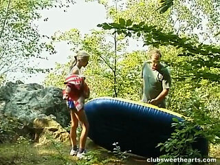 Debbie Gets Fucked at the Side of the River