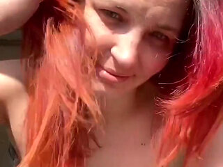 Sexy Teasing, Spreading Ass, Pussy, Closeup