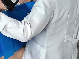 Fucked by an Intern at the Gynecologist!