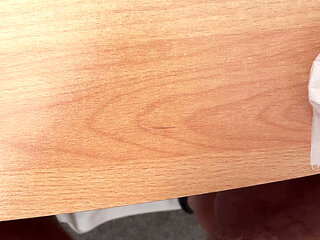 Jerked off in the hotel