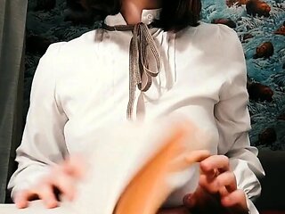 Lustful Russian Schoolgirl's Solo Session