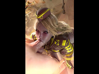 Receiving Enormous Facial After Intense