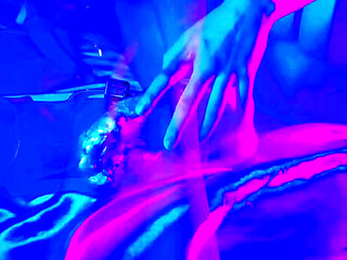 The Beautiful Feet Is Wrapped In Plastic