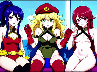 Hot Girlfriends on a Brazilian Beach