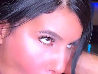 Busty Latina Amanda Rabbit Eats Eggs and Sausage for Breakfast with Brian Evansx