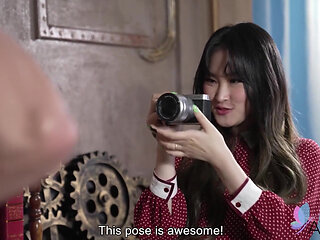 Assistant Minnie Pays for Broken Camera with Her Body