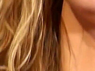 Hairy Blonde Babe Fingers to Ahegao Orgasm Ecstasy