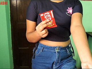 Village Girl Fuck Hard in Chocolate Day (hindi Audio)