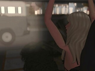 lingerie so sexy he fucked me hard in the garage - sims 4 series