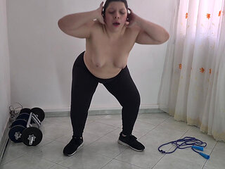 Topless Workout