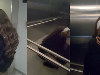 From Strangers To Blowjob In 60 Seconds Risky Hotel Elevator Fun