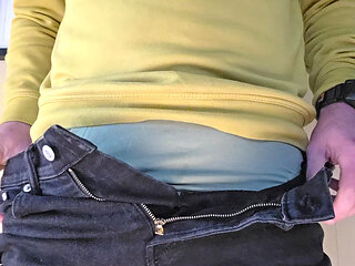 Showing my tight underwear