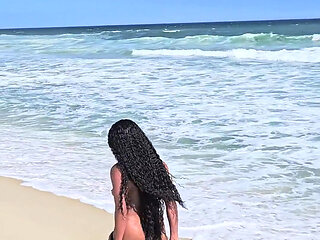 Strolling on the Beach