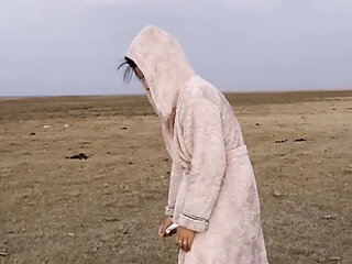 Compilation of Public Pissing in Nature! Wiping My Pussy with Toilet Paper! POV!