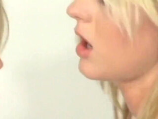 Two Beautiful Young Blondies Have Soft Sex