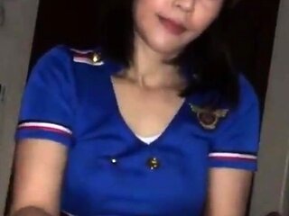 Brunette handjob amateur sensually jerks off her boyfriend