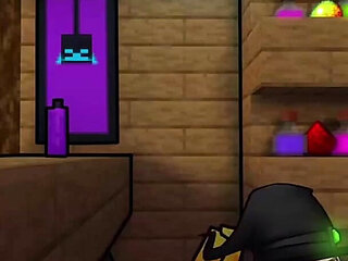 Minecraft Parody Hornycraft Full Game Gallery Character Witch