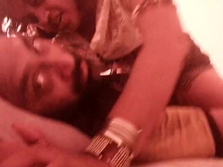 Father in Law's Gigantic Dick Hangs Out Under His Sarom for Step Daughter